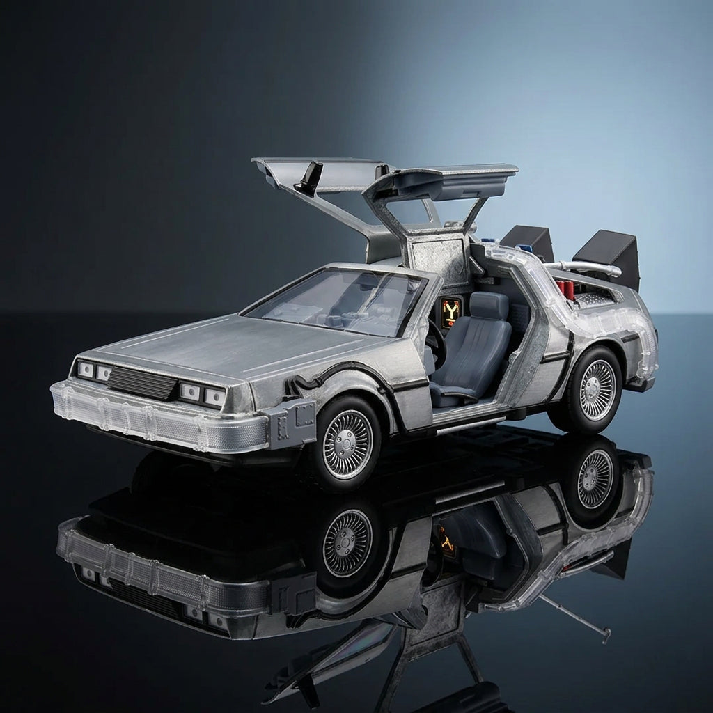 DeLorean Time Machine 1:24 – 40th Anniversary | Burning Reign