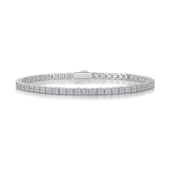 Piano Shine Moissanite Bracelet